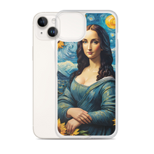 Monalisa Painting in Van Gogh Style iPhone Case