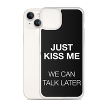 Just Kiss Me (Funny) iPhone Case