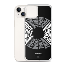 F**ck What They Think Grayscale iPhone Case