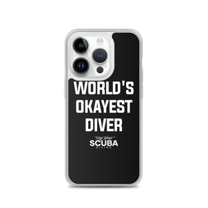 World's Okayest Diver Clear Case for iPhone®