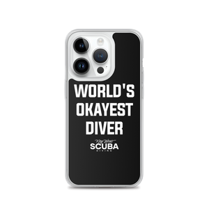 World's Okayest Diver Clear Case for iPhone®