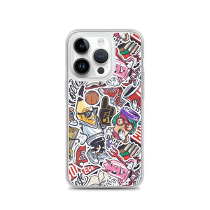 Street Art College Pattern iPhone Case