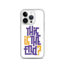 IS/THIS IS THE END? Purple Yellow iPhone Phone Case