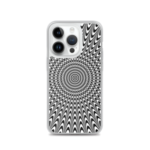 Vertigo Optical Illusion Background iPhone® Phone Case