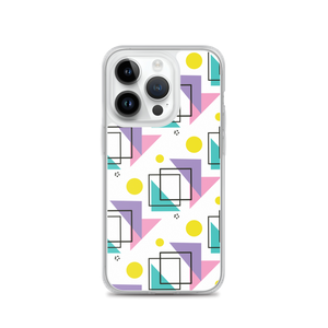 Memphis Colorful Pattern 02 iPhone® Phone Case