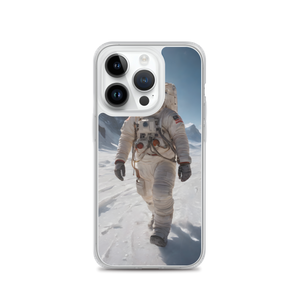 Astronaut Snow iPhone Case