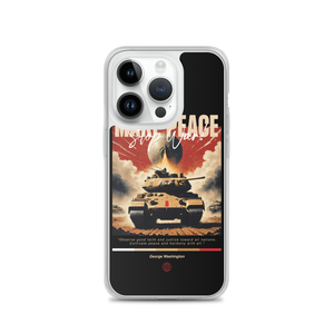 Make Peace Stop War Tank iPhone Case