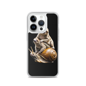 Sloth Riding A Snail iPhone Case