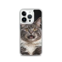 Shocked Cat Face iPhone Case