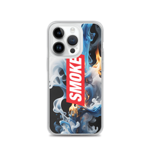 Blue Smoke Fire iPhone Case