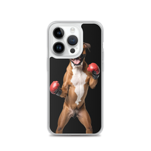 Boxer Boxing Black iPhone Case