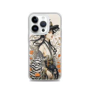 Mrs. Flora and Fauna iPhone Case