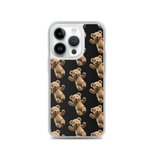 Happy Teddy Bear Pattern iPhone Case