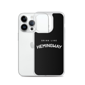 Drink Like Hemingway Clear Case for iPhone®