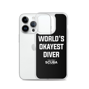 World's Okayest Diver Clear Case for iPhone®