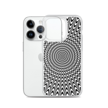 Vertigo Optical Illusion Background iPhone® Phone Case