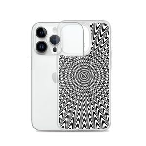 Vertigo Optical Illusion Background iPhone® Phone Case