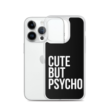 Cute But Psycho iPhone® Black Phone Case