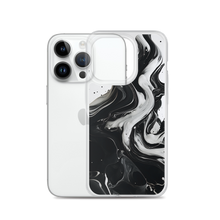 Black and White Fluid iPhone® Phone Case