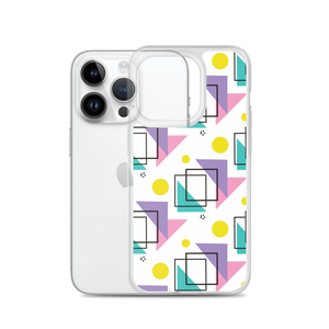 Memphis Colorful Pattern 02 iPhone® Phone Case