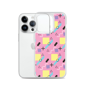 Memphis Colorful Pattern 04 iPhone® Phone Case