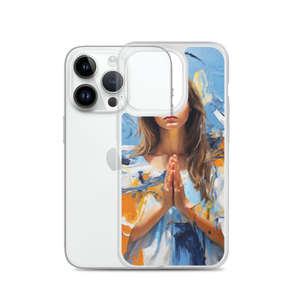 Pray & Forgive Oil Painting iPhone® Phone Case