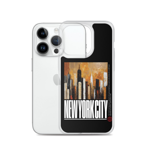 NYC Landscape Painting iPhone Case