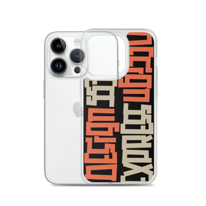 Design Express Typography iPhone Case