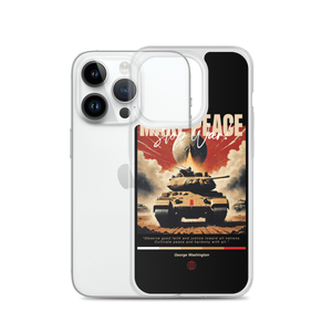 Make Peace Stop War Tank iPhone Case