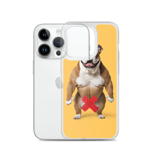 Bulldog X-Tape Yellow iPhone Case