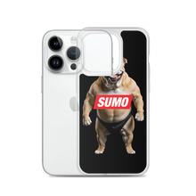 Sumo Bulldog Black iPhone Case