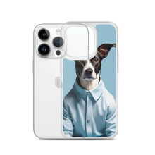 Sad Dog Blue iPhone Case