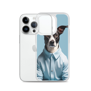 Sad Dog Blue iPhone Case