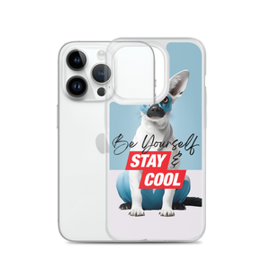 Be Yourself & Stay Cool iPhone Case