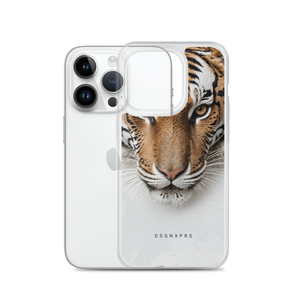 Silent Tiger Head iPhone Case