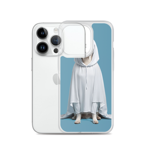 Dog in Ghost Costume iPhone Case