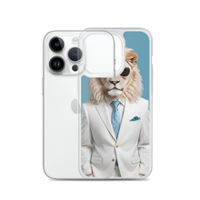 Funky White Lion iPhone Case