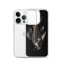 Minimalism Copperplate Art Fish iPhone Case