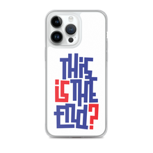 IS/THIS IS THE END? Navy Red iPhone Phone Case