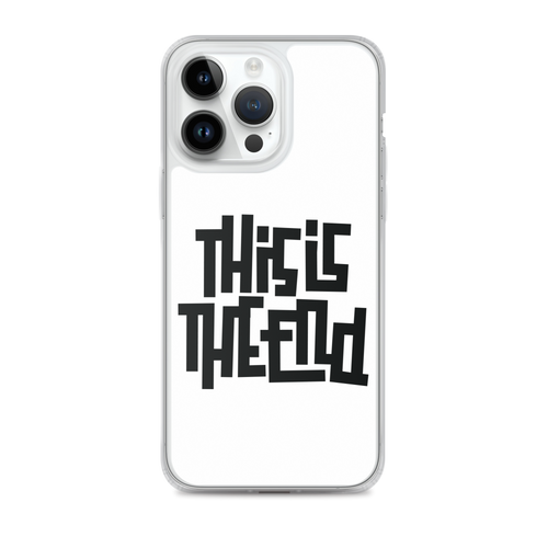 THIS IS THE END? White iPhone Phone Case