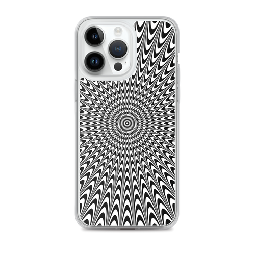 Vertigo Optical Illusion Background iPhone® Phone Case