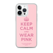 Keep Calm and Wear Pink iPhone® Phone Case