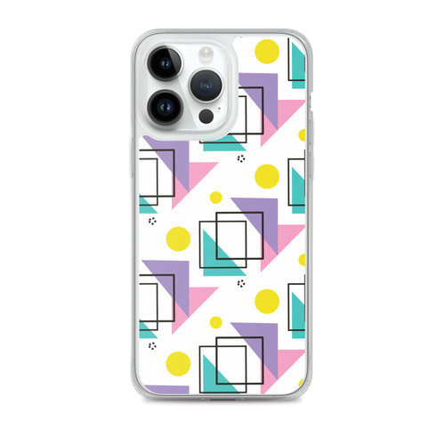 Memphis Colorful Pattern 02 iPhone® Phone Case