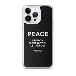 Freedom is the oxygen of the soul iPhone® Phone Case