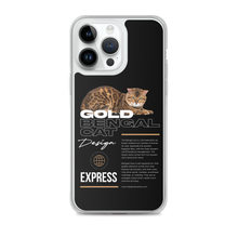 Gold Bengal Cat iPhone Case