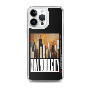 NYC Landscape Painting iPhone Case