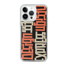 Design Express Typography iPhone Case