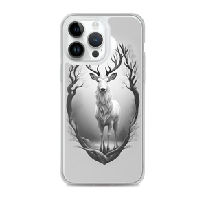 The Grayscale Deer iPhone Case