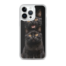 Two Black Cats Follows iPhone Case