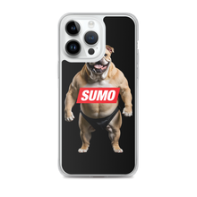 Sumo Bulldog Black iPhone Case